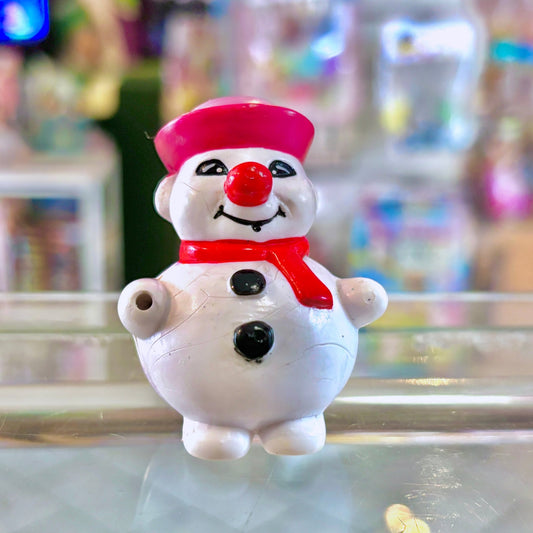 Bouli: Cute Snowman With Red Hat PVC Figure (1985) - PopCultGang
