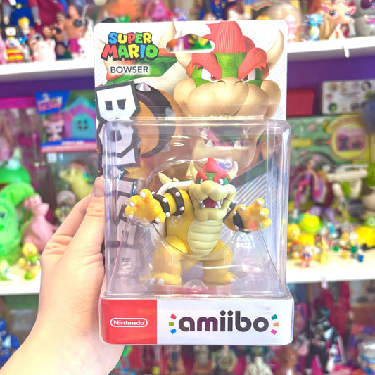 Bowser Amiibo Figure (Super Mario Collection, Nintendo) - PopCultGang