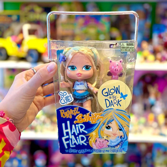 Bratz Babyz: Hair Flair Cloe - Glow In The Dark Doll (NIB, New In Box, MGA, 2006) - PopCultGang
