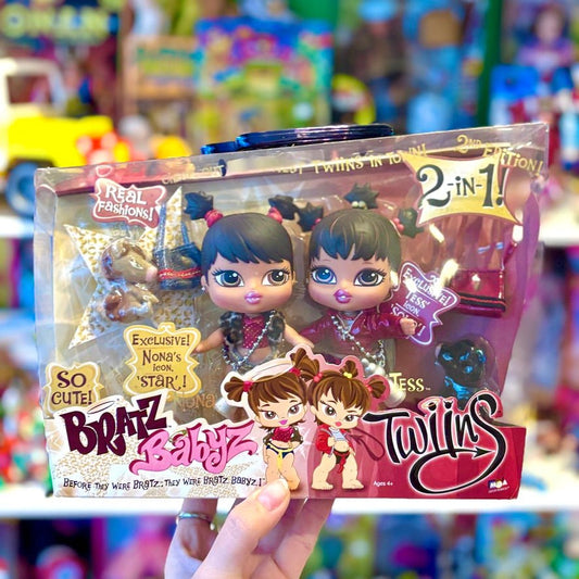 Bratz Babyz Twins: Nona & Tess Dolls (2nd edition, NIB, New In Box, MGA, 2005) - PopCultGang