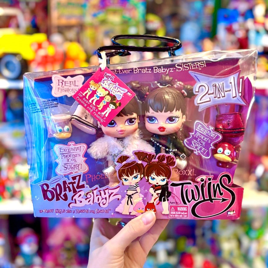 Bratz Babyz Twins: Phoebe & Roxie Dolls (NIB, New In Box, MGA, 2005) - PopCultGang