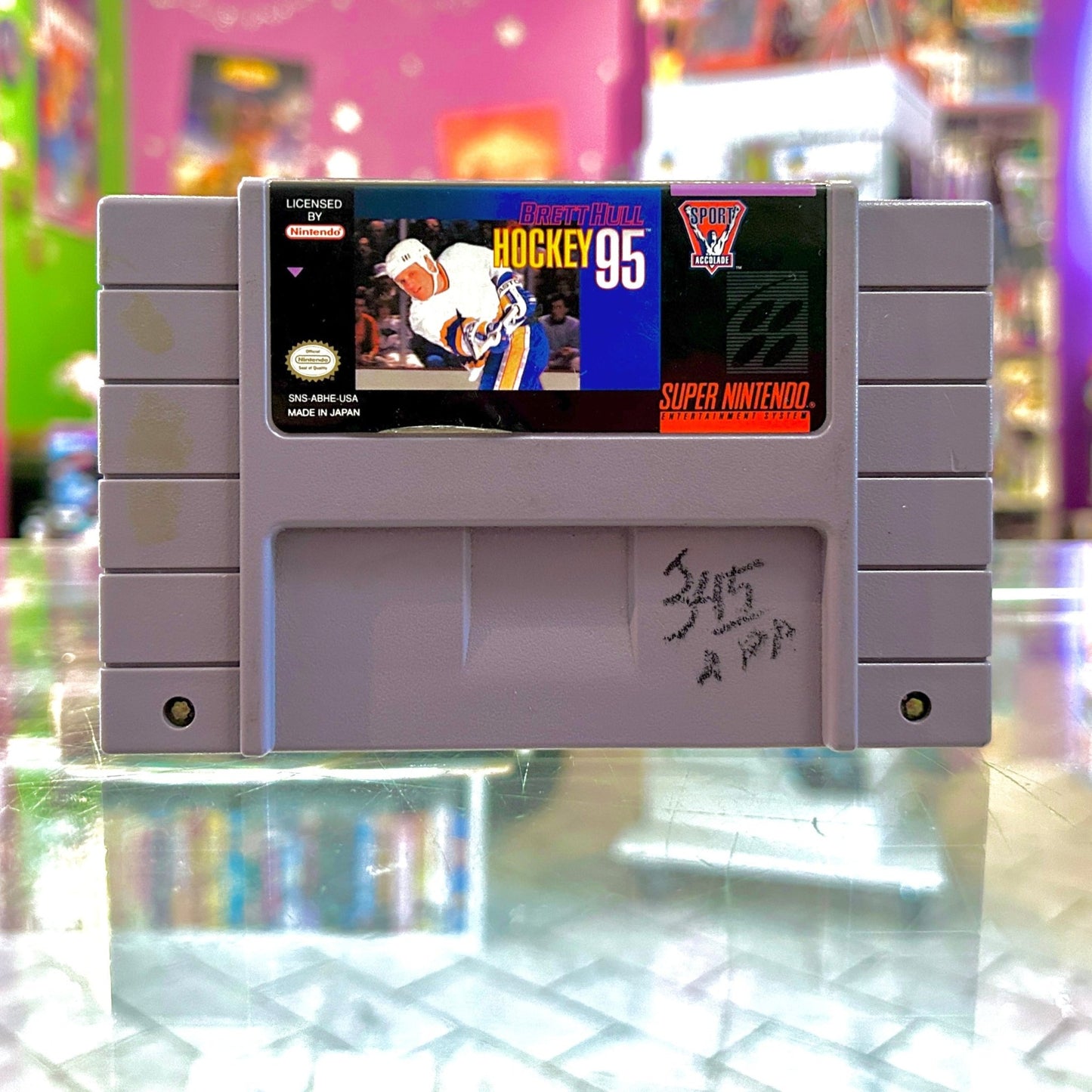 Brett Hull Hockey 95 (SNES, NTSC) - PopCultGang