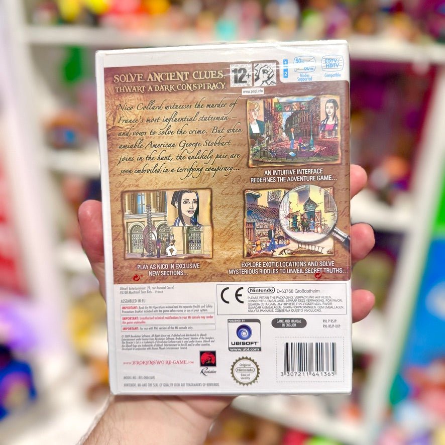 Broken Sword: Shadow of The Templars (Sealed, Wii) - PopCultGang