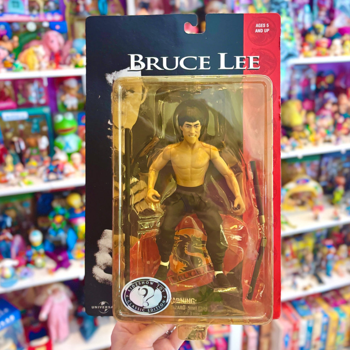 Bruce Lee: The Universal - No Shirt Action Figure (MOC, Sideshow Toys, 1998) - PopCultGang