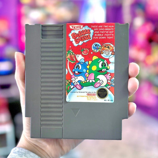 Bubble Bobble (NTSC, NES) - PopCultGang