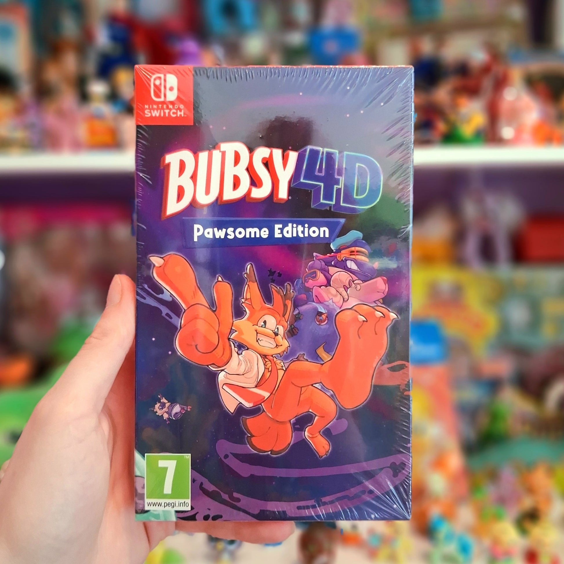 Bubsy 4D - Pawsome Edition (Nintendo Switch) - PopCultGang