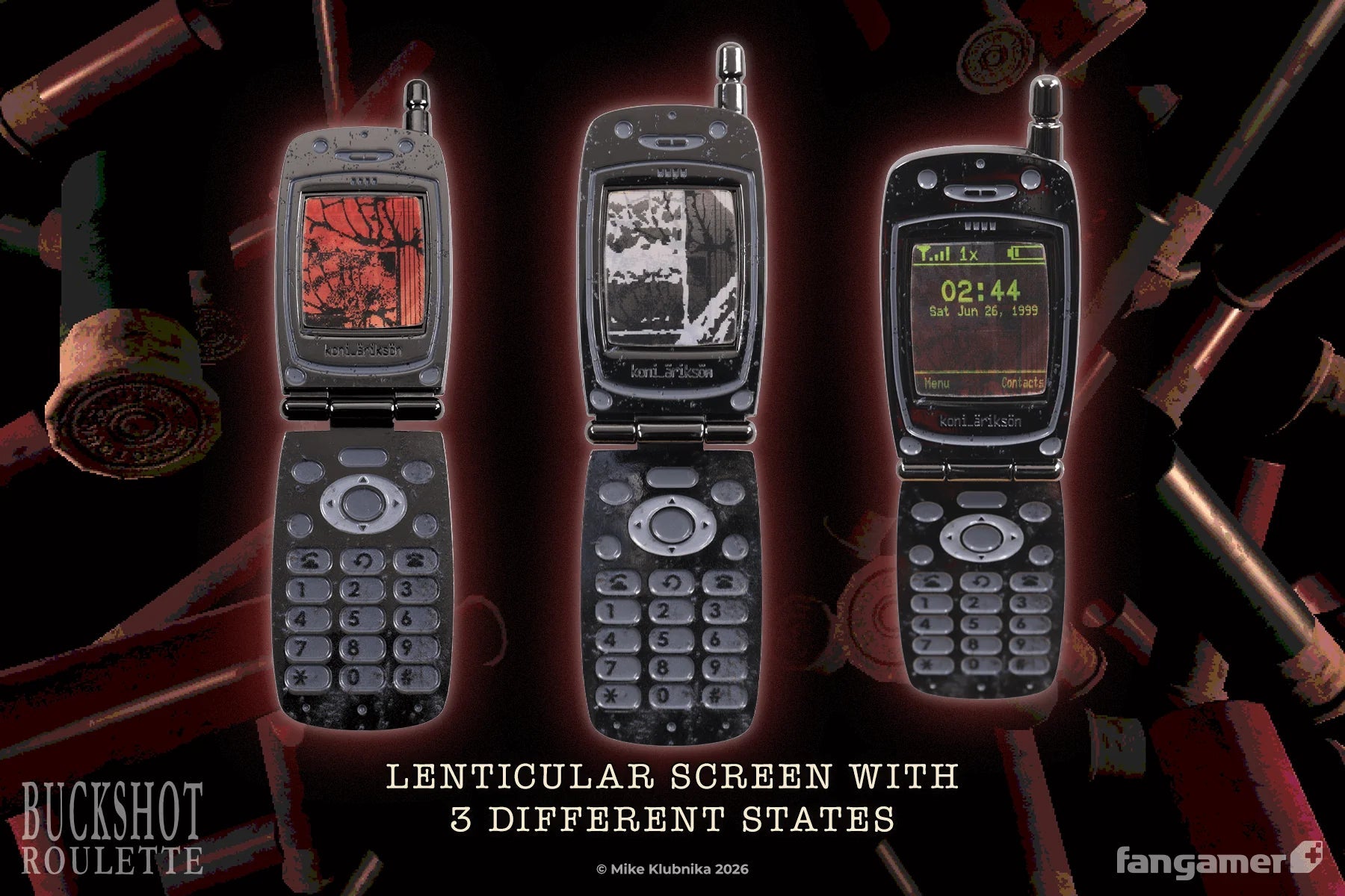 Buckshot Roulette: Burner Phone Pin (Fangamer) - PopCultGang