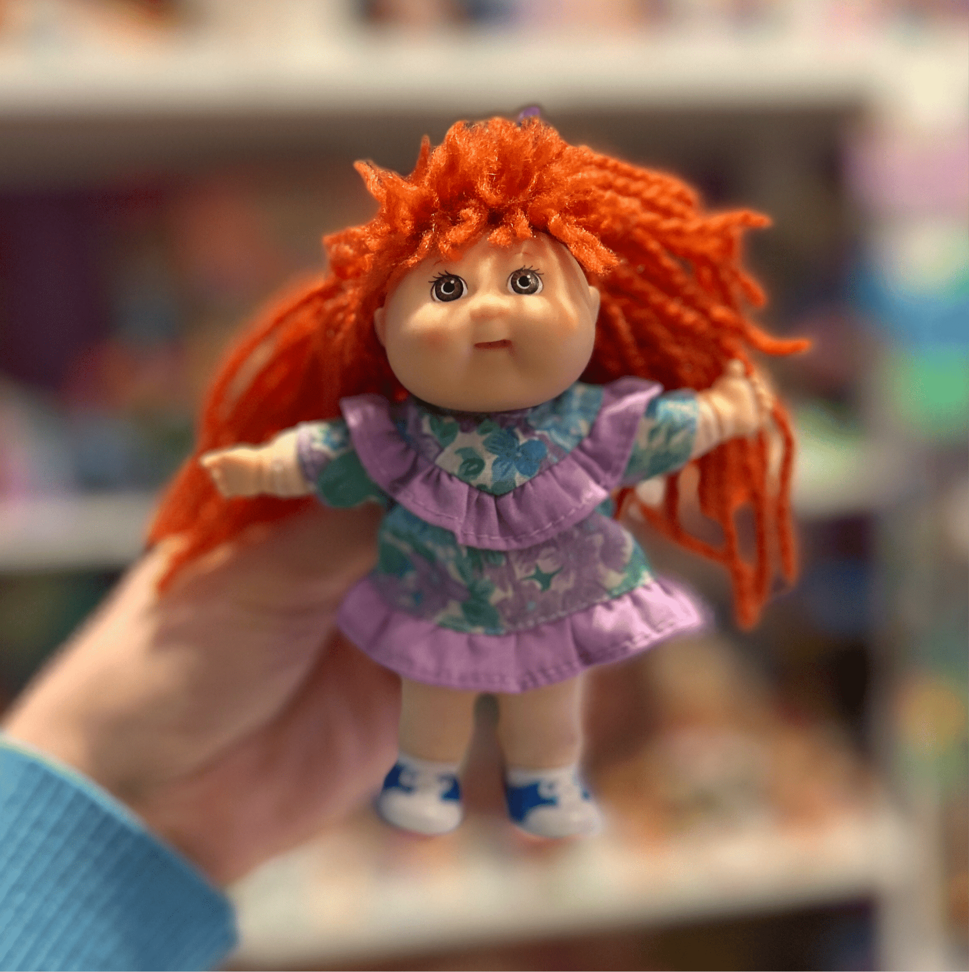 Cabbage Patch Mini Doll Red Hair (1995) - PopCultGang