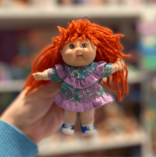 Cabbage Patch Mini Doll Red Hair (1995) - PopCultGang