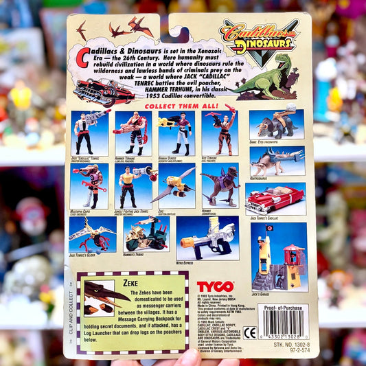 Cadillacs & Dinosaurs: Zeke Quetzalcoatlus Action Figure (Tyco, 90s) - PopCultGang