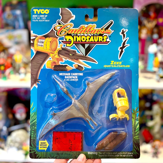 Cadillacs & Dinosaurs: Zeke Quetzalcoatlus Action Figure (Tyco, 90s) - PopCultGang