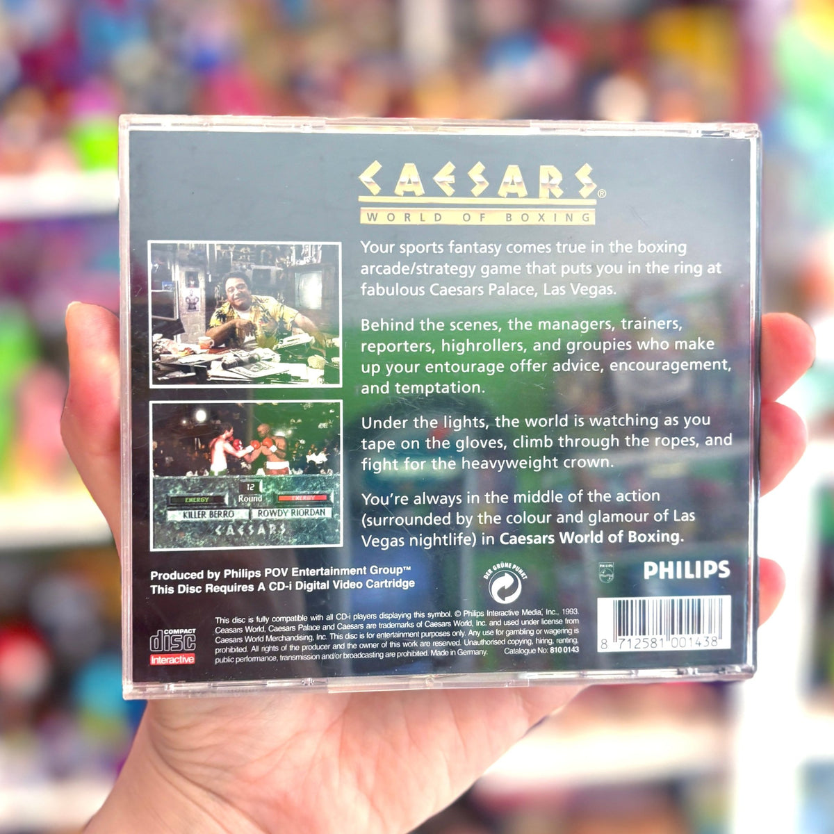 Caesar's World of Boxing (Phillips CD-I) - PopCultGang