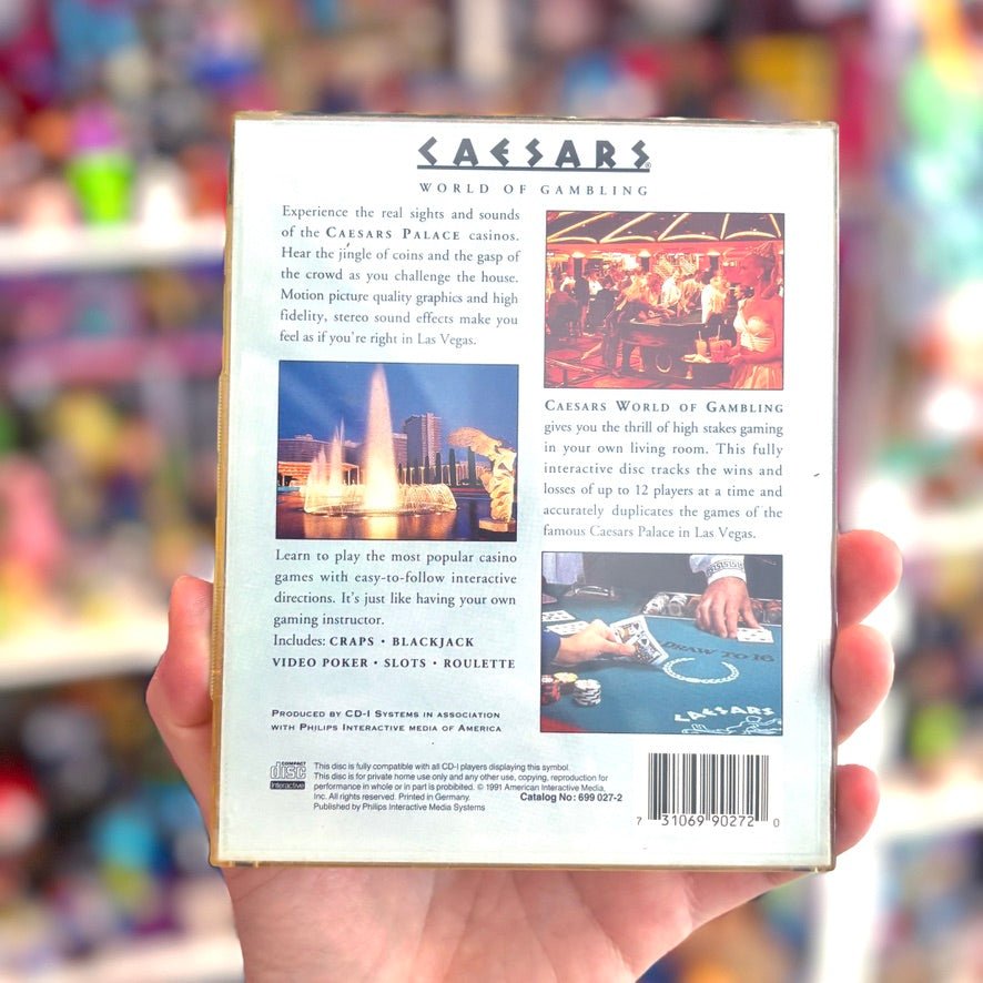 Caesar's World of Gambling (Phillips CD-I) - PopCultGang