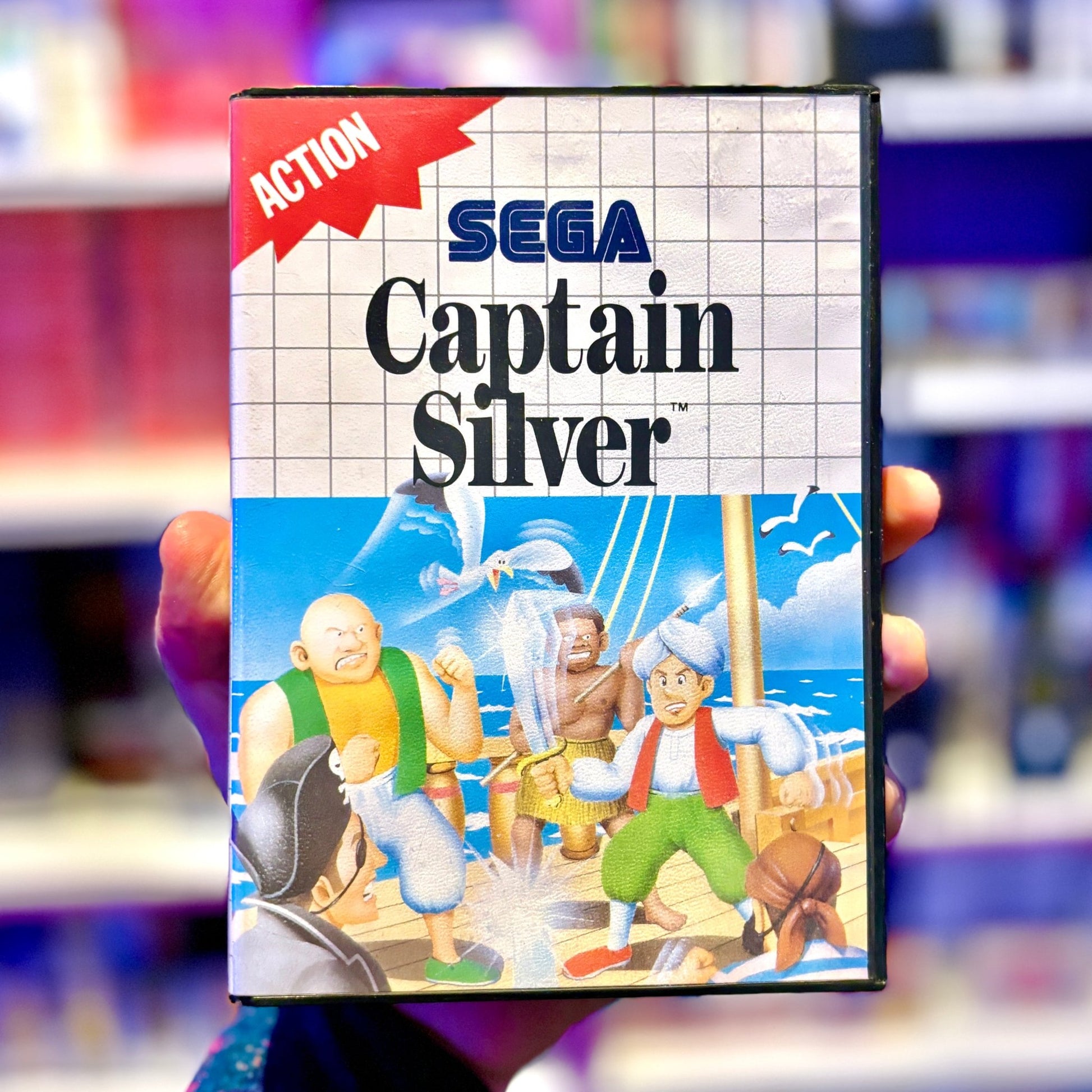 Captain Silver (Sega Master System) - PopCultGang