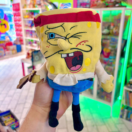 Captain Spongebob Squarepants Pirate Plush (2009, Ty, Nickelodeon) - PopCultGang