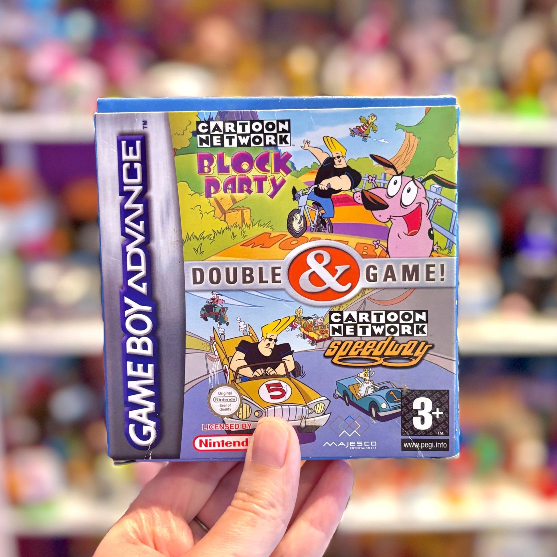 Cartoon Network: Double Game - Block Party & Speedway (CIB, Gameboy Advance) - PopCultGang