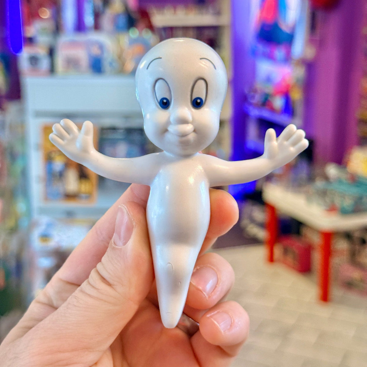 Casper The Friendly Ghost: Bendable Rubber Figure (Tyco, 1994) - PopCultGang