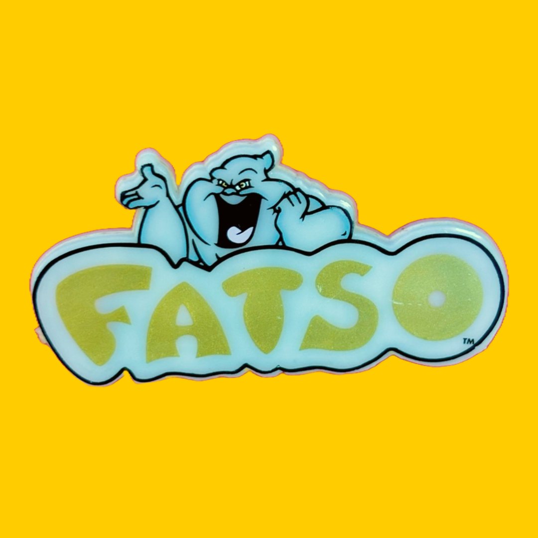 Casper The Friendly Ghost: Fatso Logo Pin Badge (1995) - PopCultGang