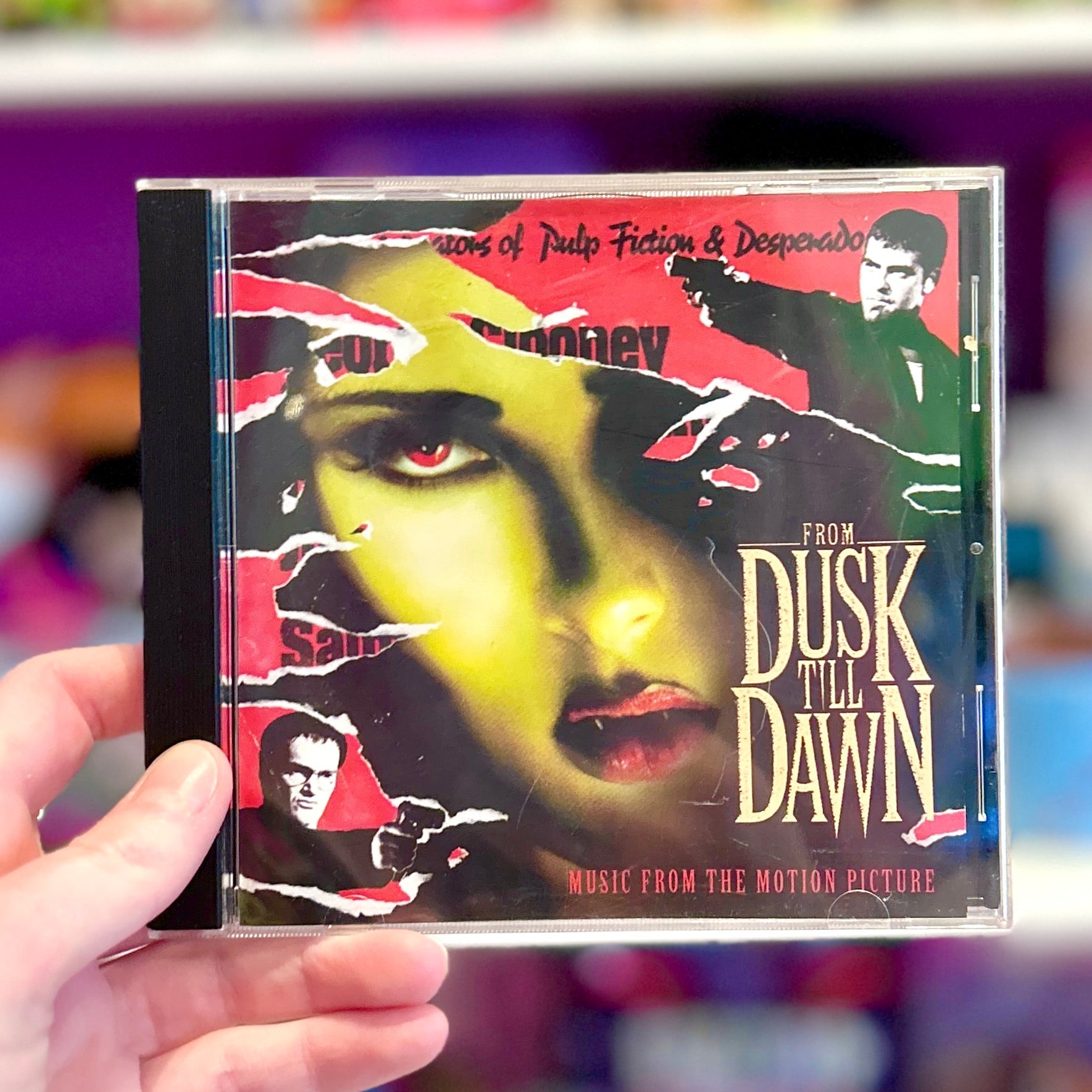 CD: From Dusk Till Dawn - Music From The Motion Picture (1996) - PopCultGang
