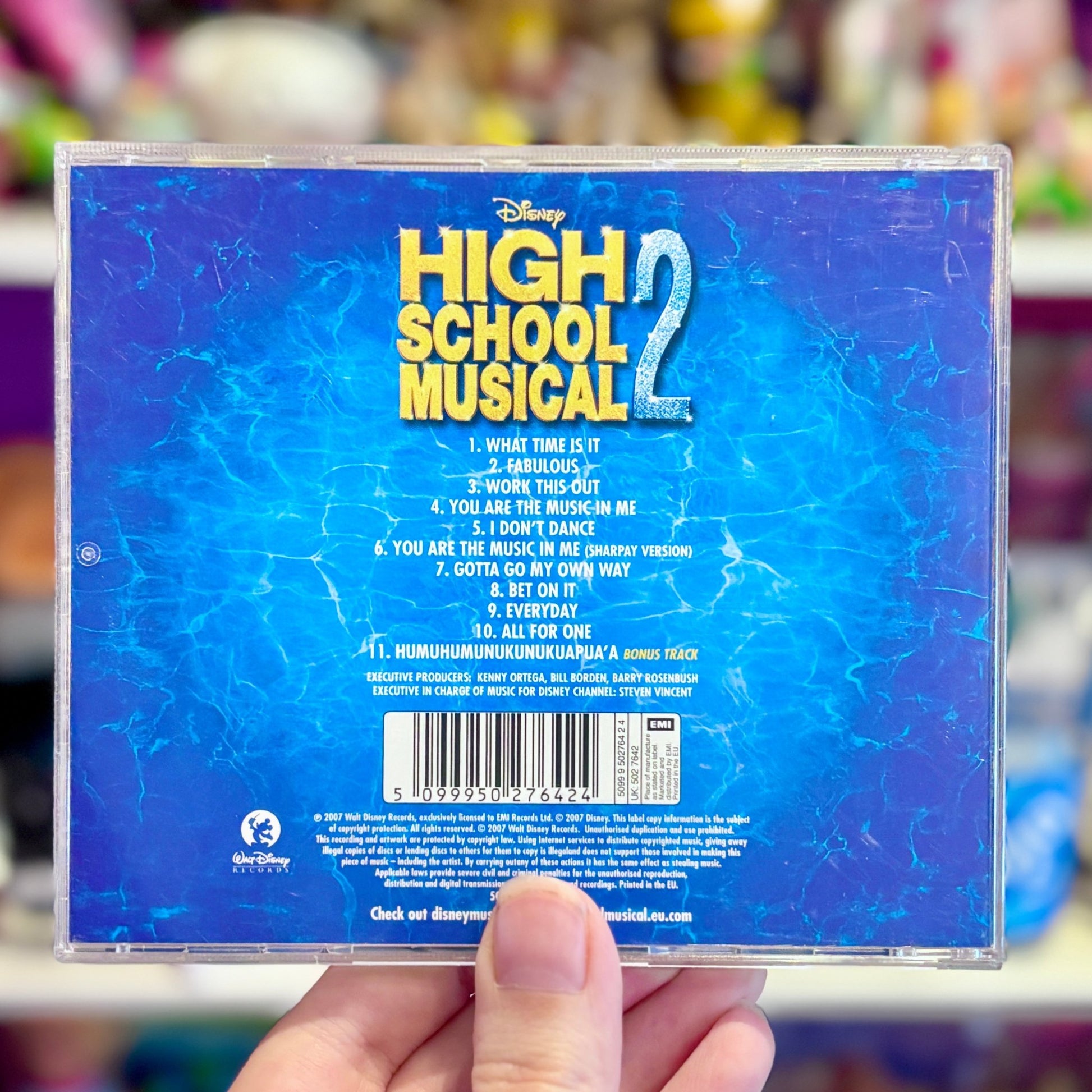 CD: High School Musical 2 Soundtrack (2007) - PopCultGang