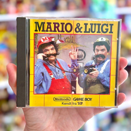 CD: Mario & Luigi - Kendt Fra TV2 (very rare danish Nintendo CD, officially licensed, 1989) - PopCultGang