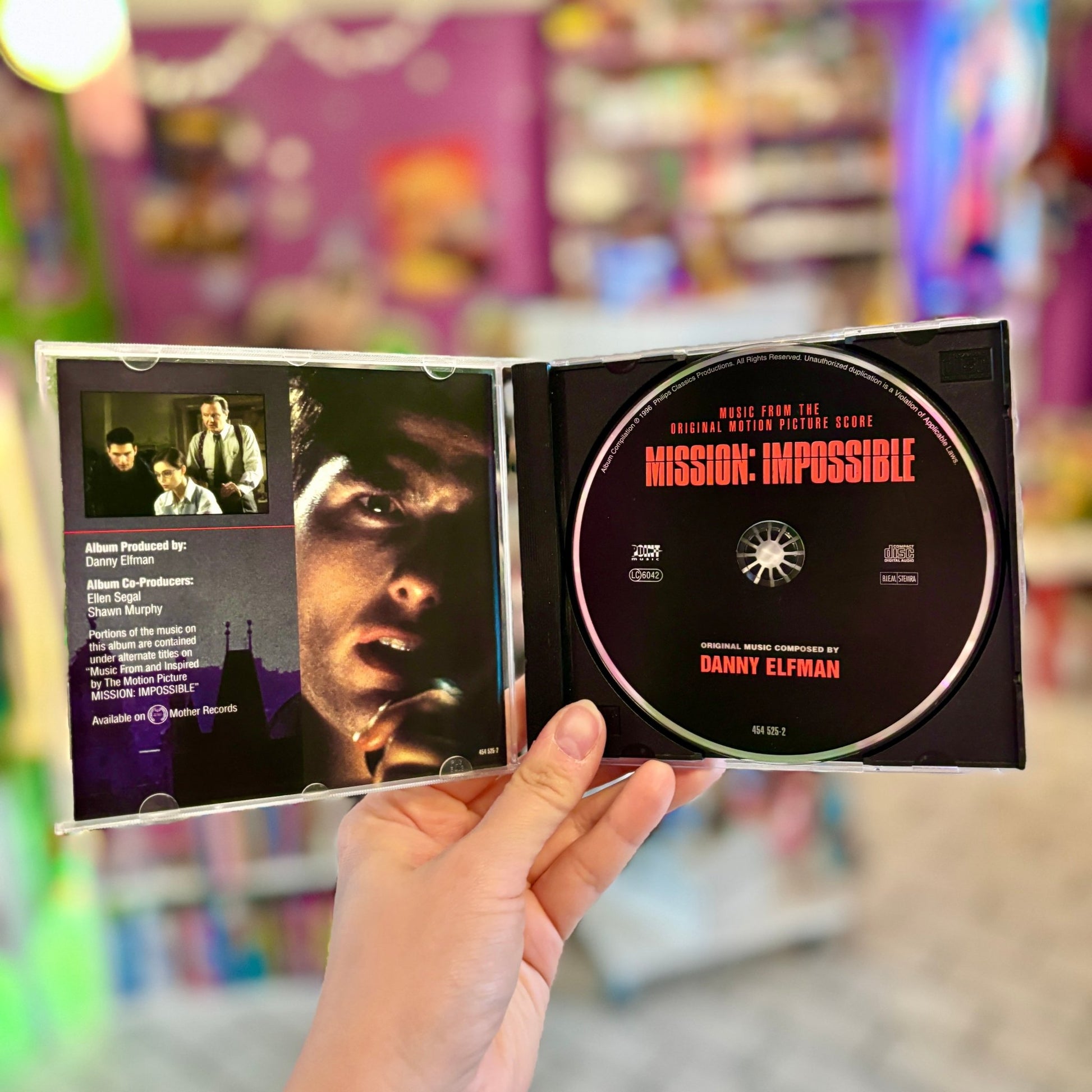 CD: Mission Impossible - Music From The Motion Picture (1996) - PopCultGang