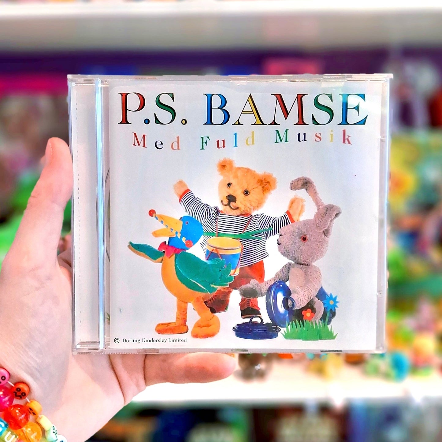CD: P.S. Bamse - Med Fuld Musik (danish music, 90s) - PopCultGang