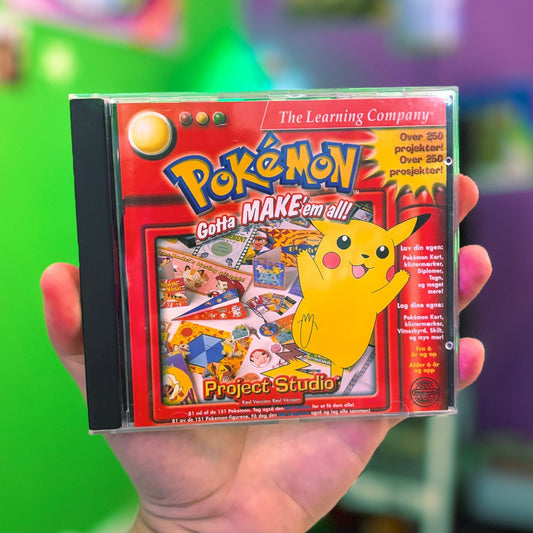 CD - ROM: Pokemon: Gotta Make Them All - Red Version - PopCultGang