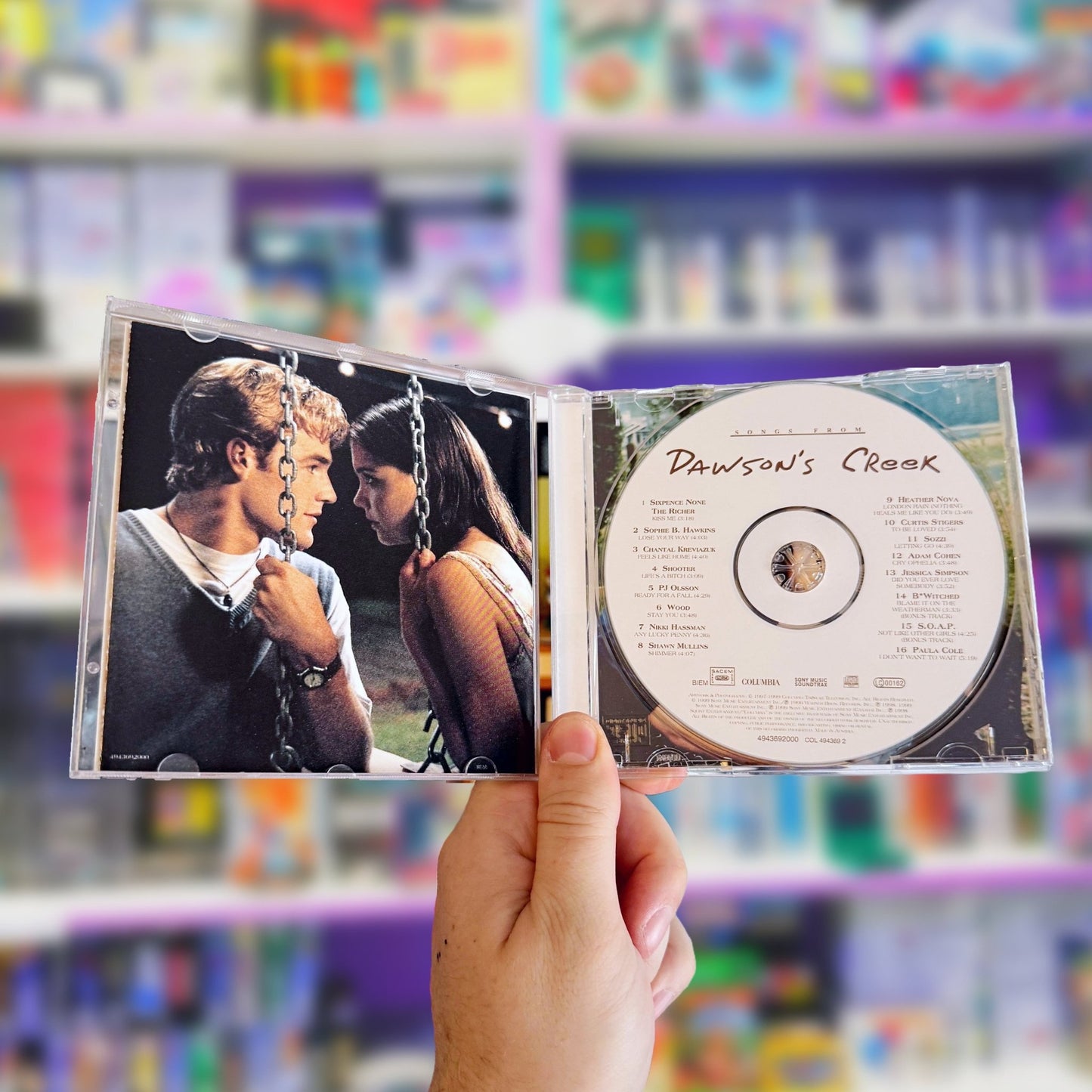 CD: Song's From Dawson's Creek (90s) - PopCultGang