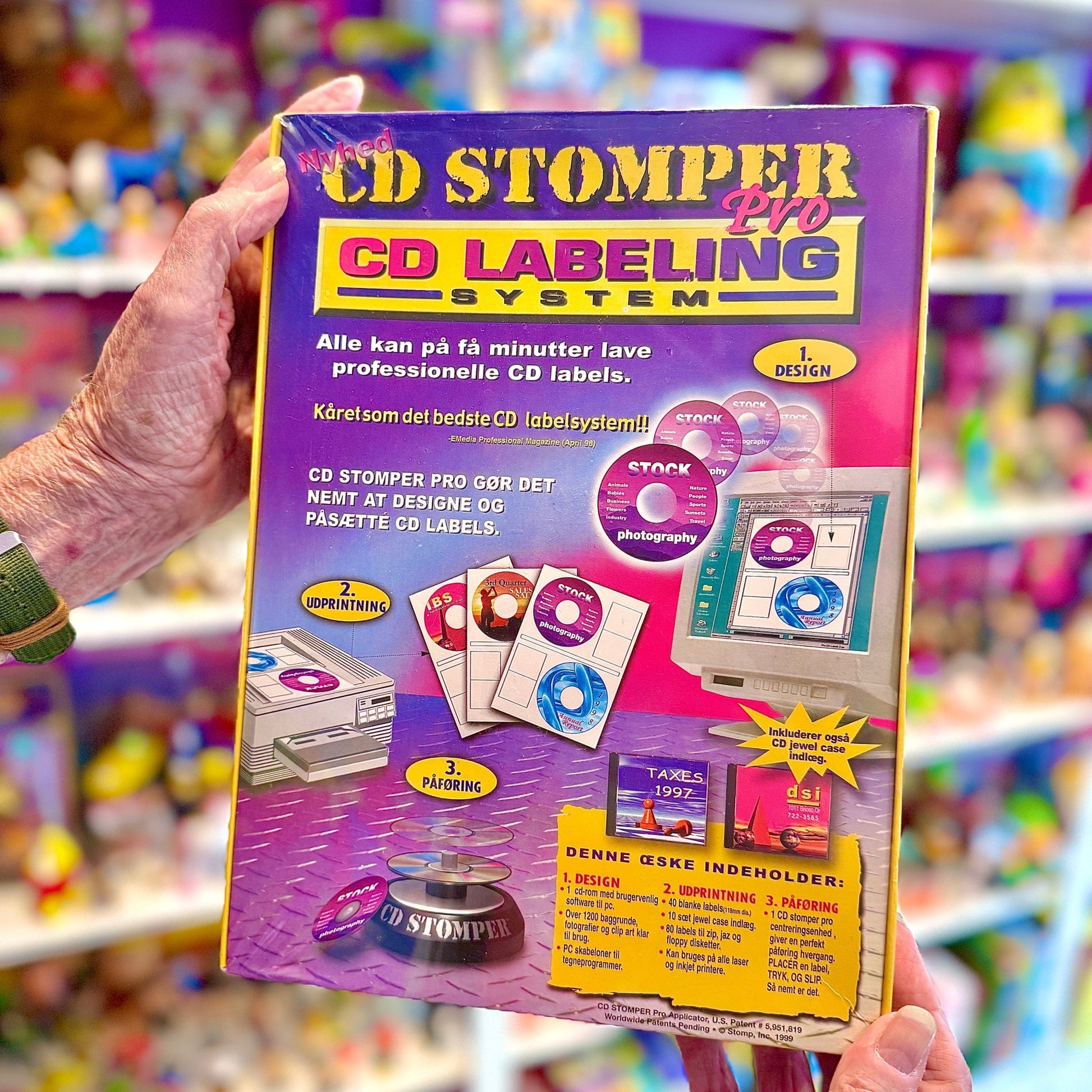 CD - Stomper PRO: CD Labelling System SEALED!!!! - PopCultGang