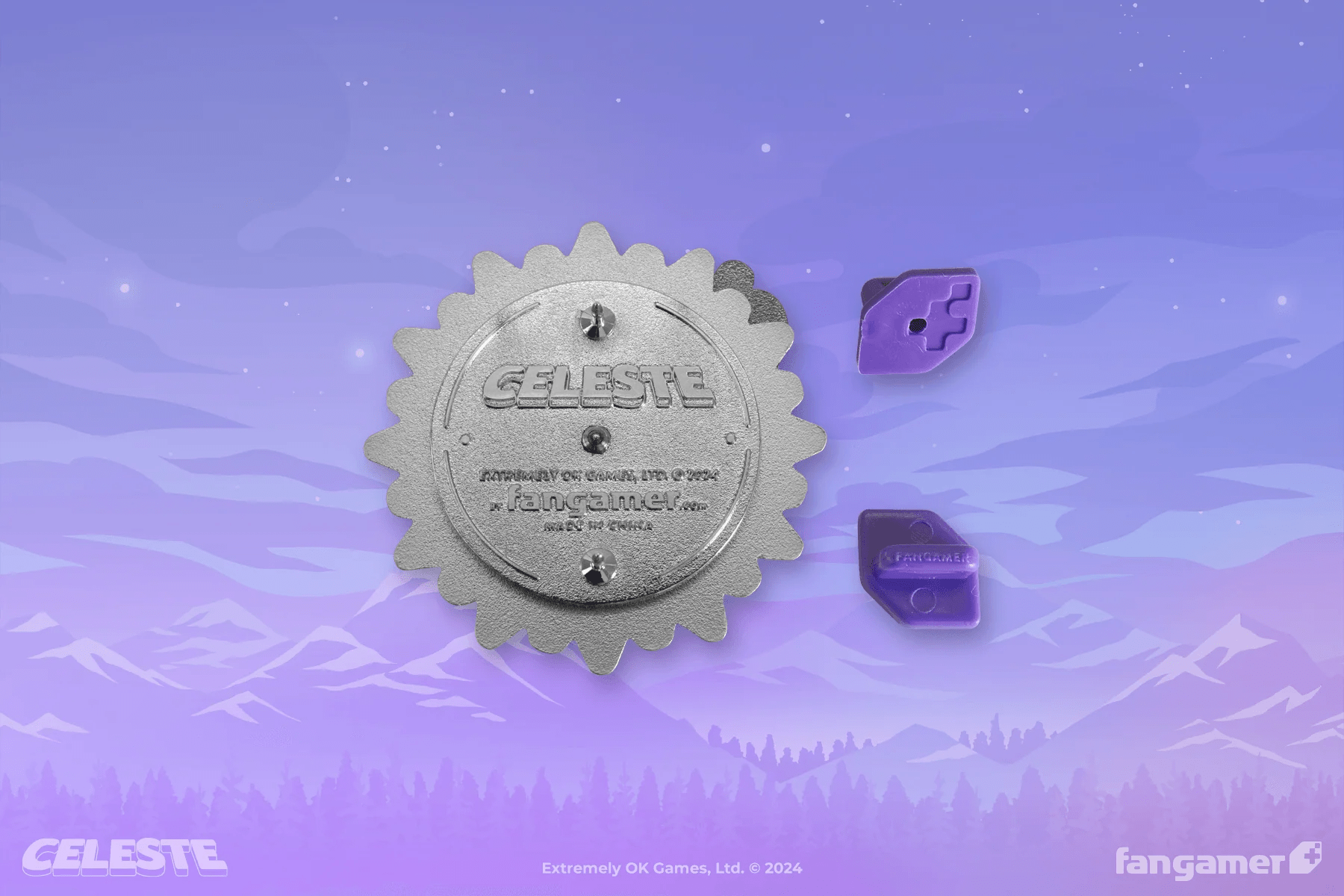 Celeste: Shiny Berry Get! Spinning Pin (Fangamer) - PopCultGang