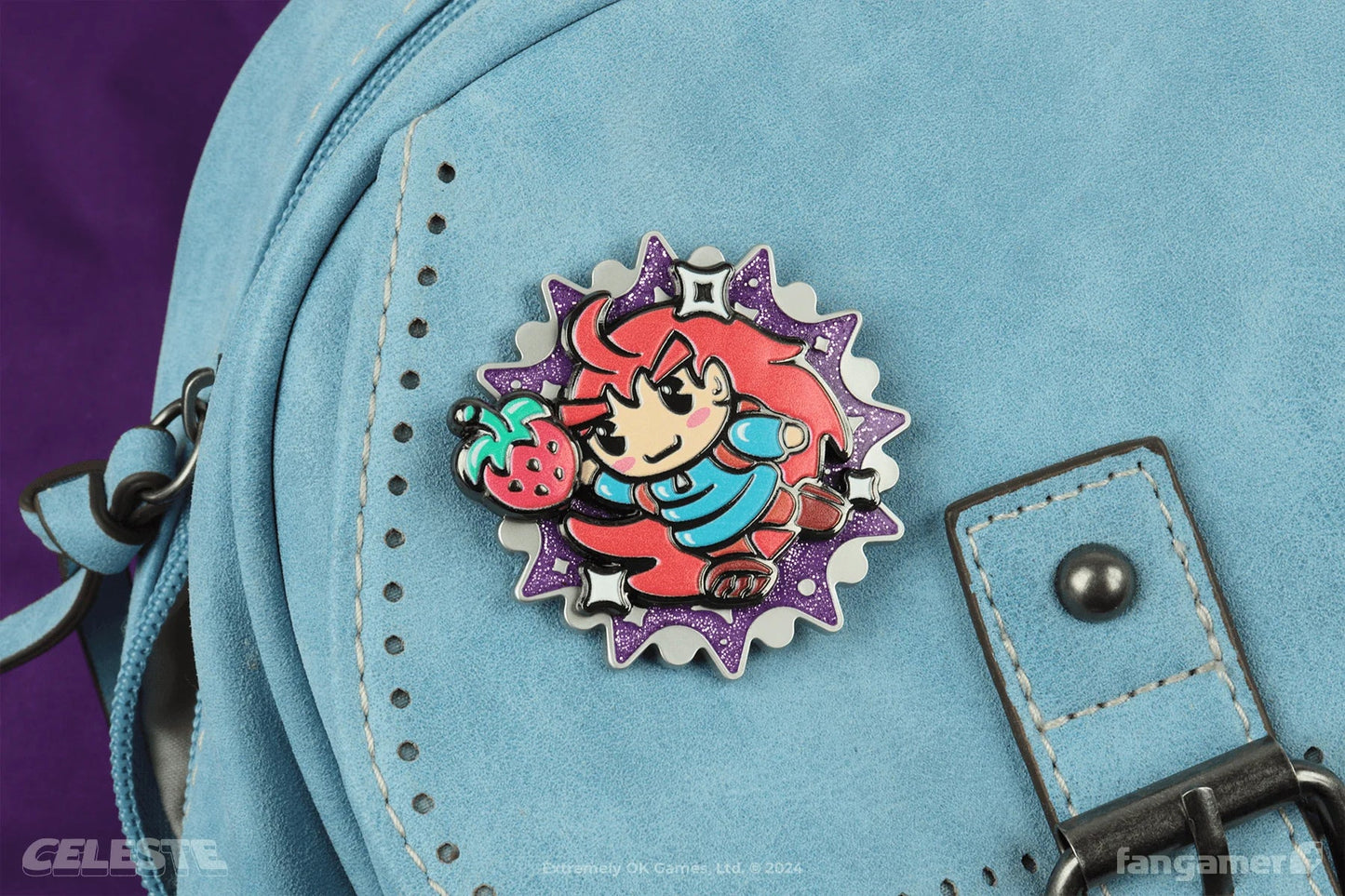 Celeste: Shiny Berry Get! Spinning Pin (Fangamer) - PopCultGang