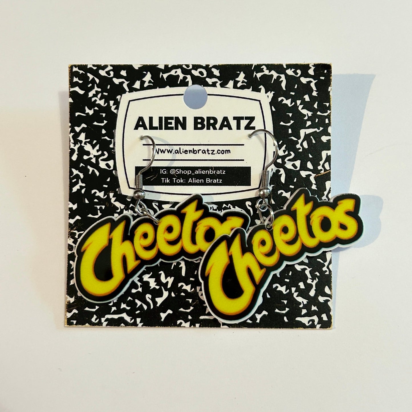 Cheetos Earrings - PopCultGang