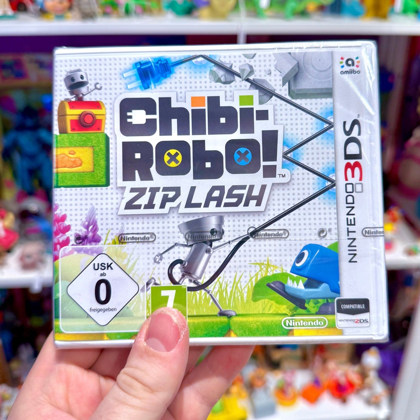 Chibi - Robo!: Zip Lash - Amiibo Edition (Nintendo 3DS) - PopCultGang