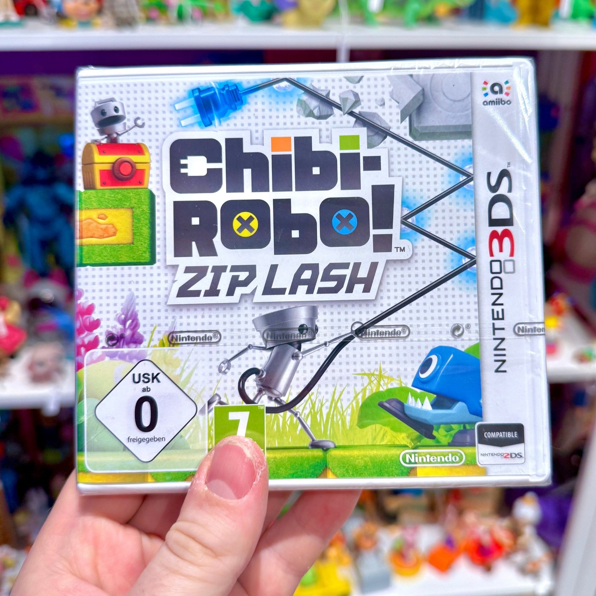 Chibi - Robo!: Zip Lash - Amiibo Edition (Nintendo 3DS) - PopCultGang