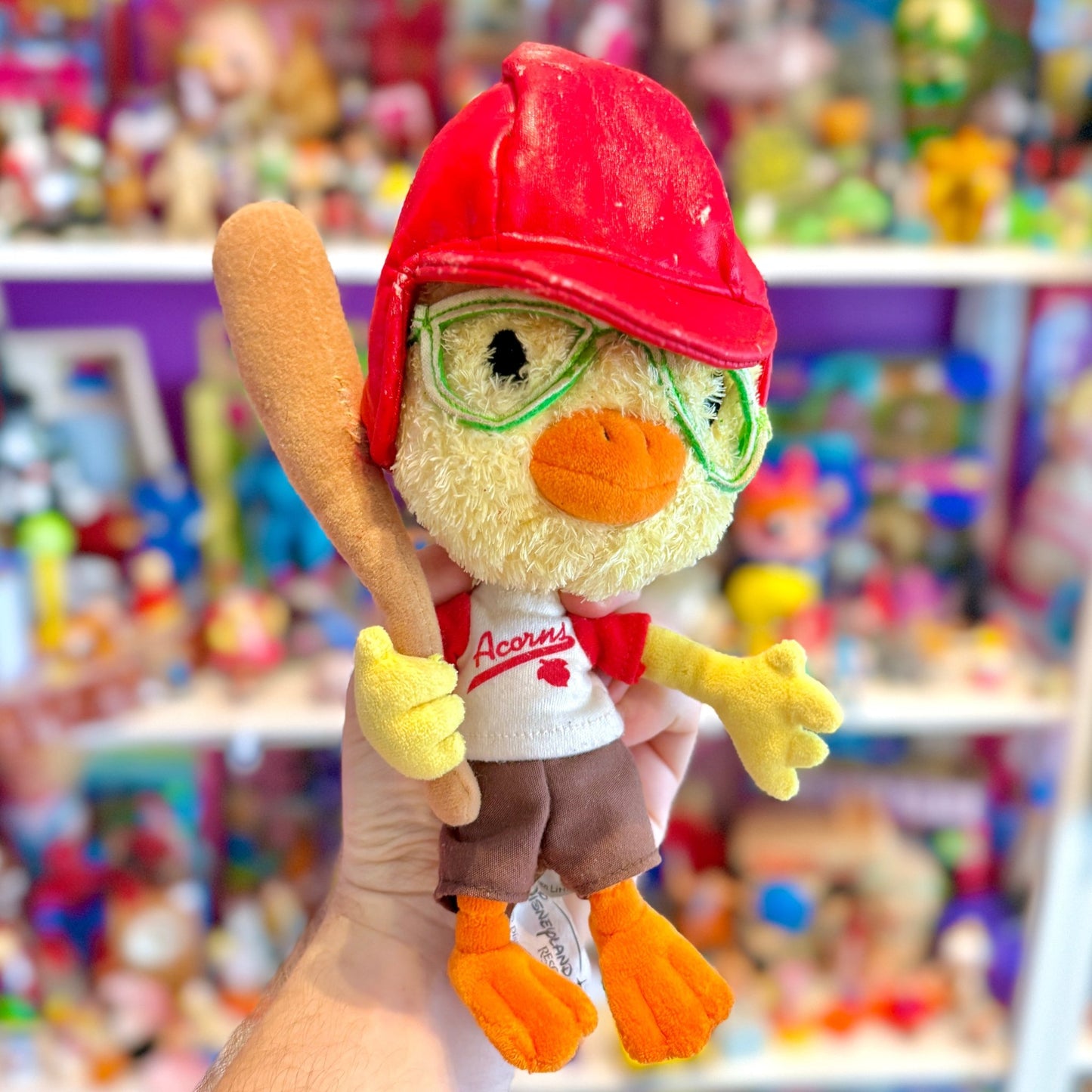 Chicken Little Baseball Plush (Disney Land Paris, 2000s) - PopCultGang