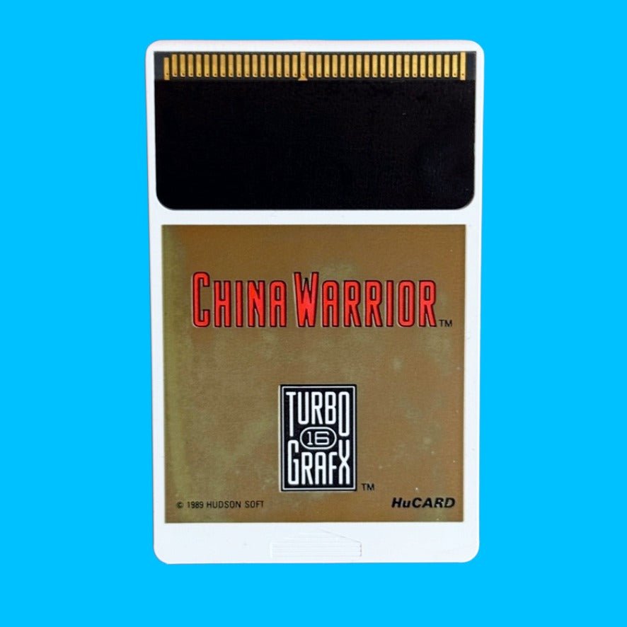 China Warrior (TurboGraphx - 16) - PopCultGang