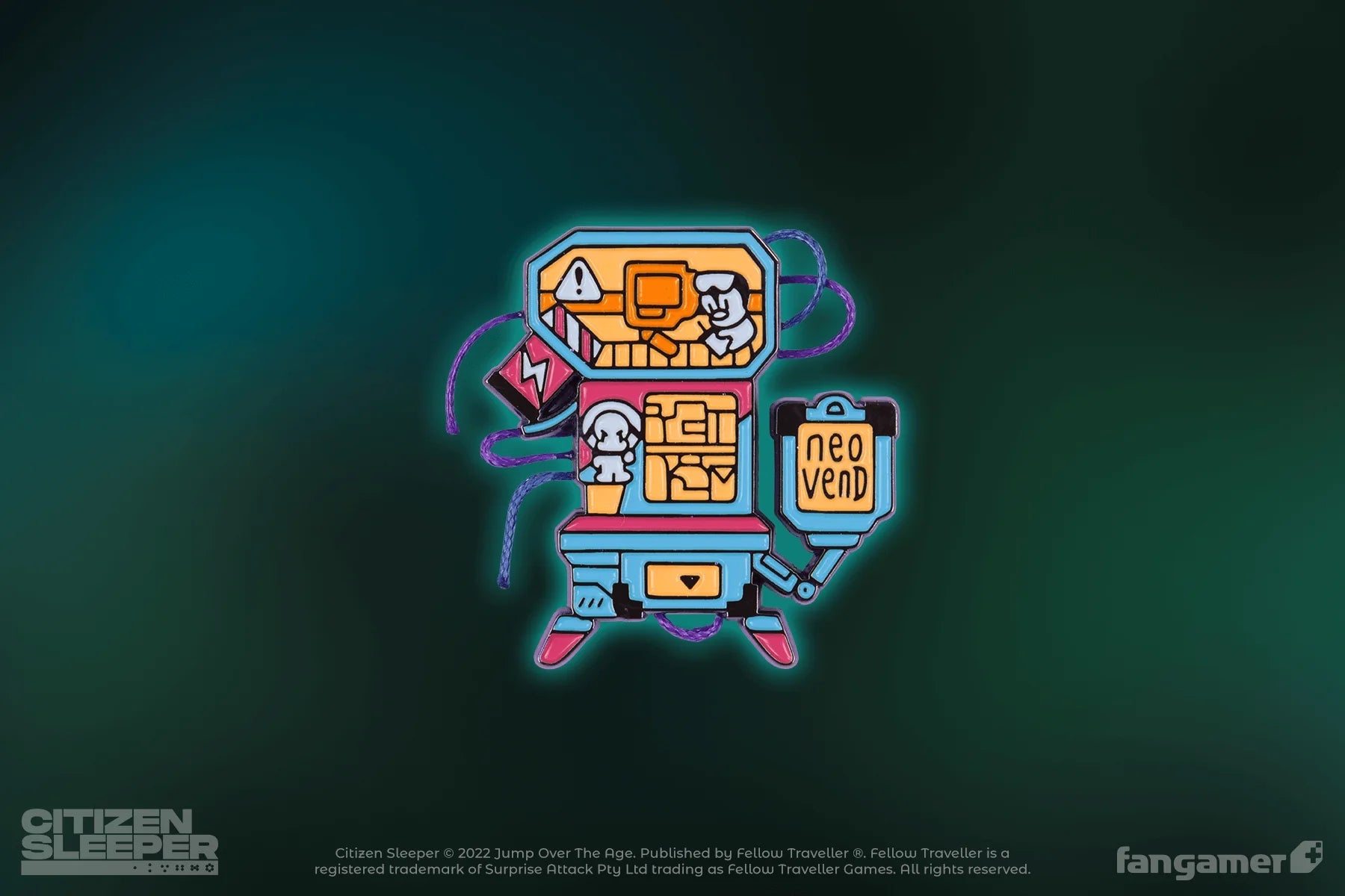 Citizen Sleeper: Neovend Pin (Fangamer) - PopCultGang