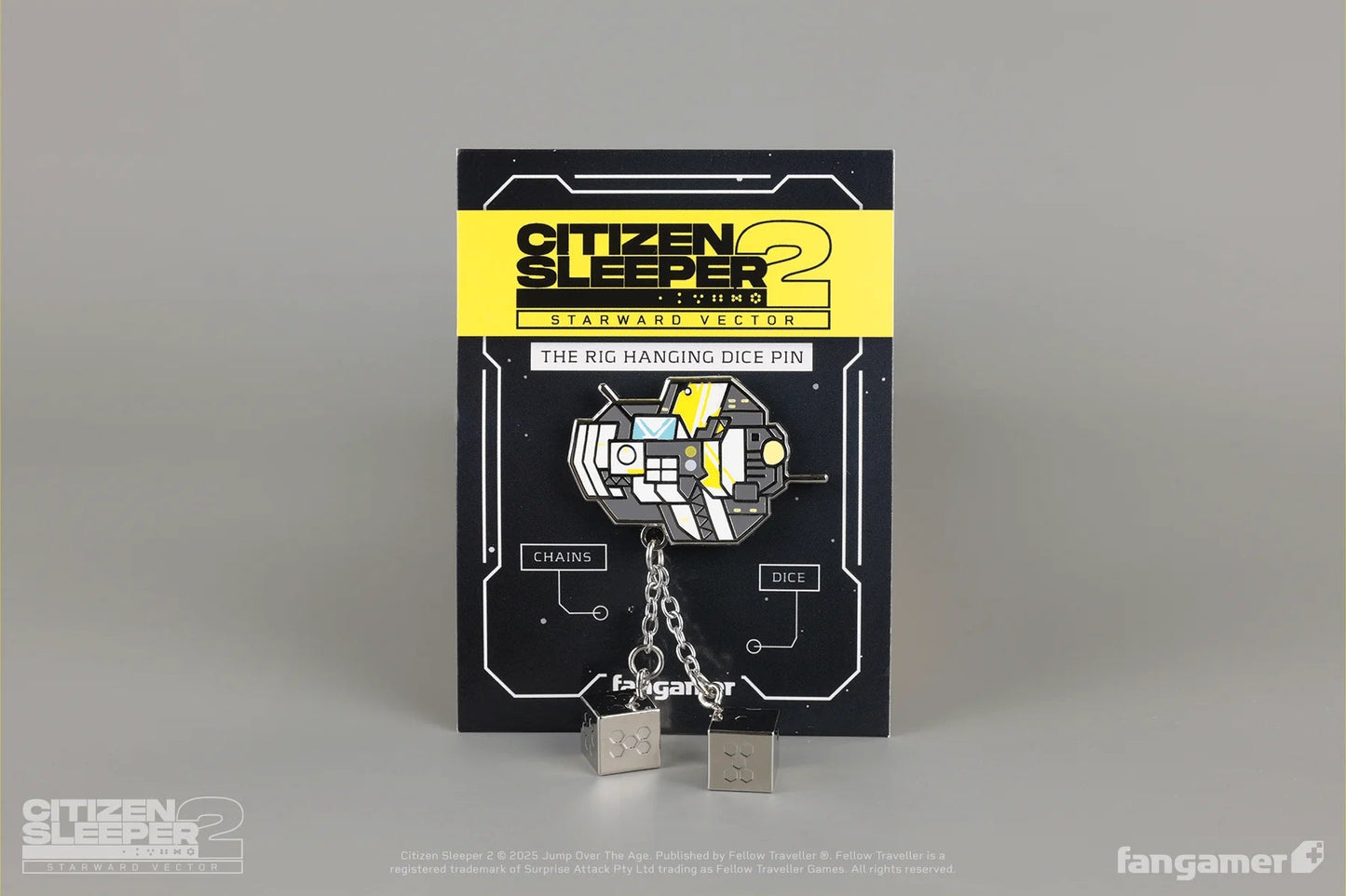Citizen Sleeper: The Rig Hanging Dice Pin (Fangamer) - PopCultGang