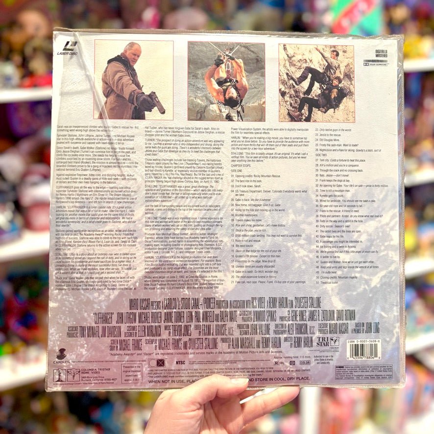 Cliffhanger (Laserdisc, 90s) - PopCultGang