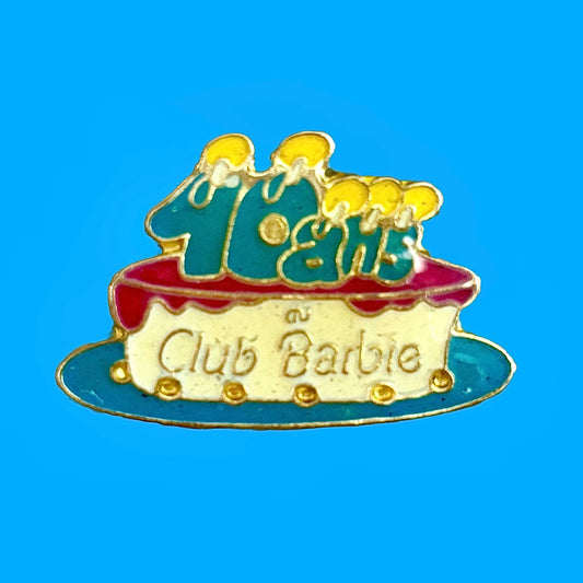 Club Barbie 40 Years Enamel Pin (90s) - PopCultGang
