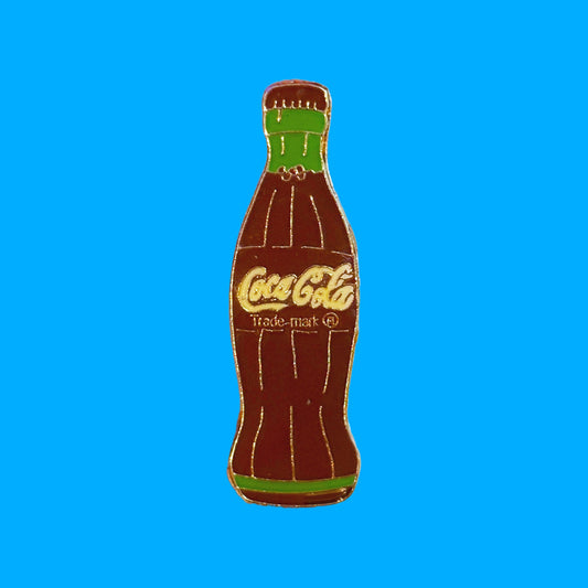 Coca Cola Bottle Enamel Pin (90s) - PopCultGang