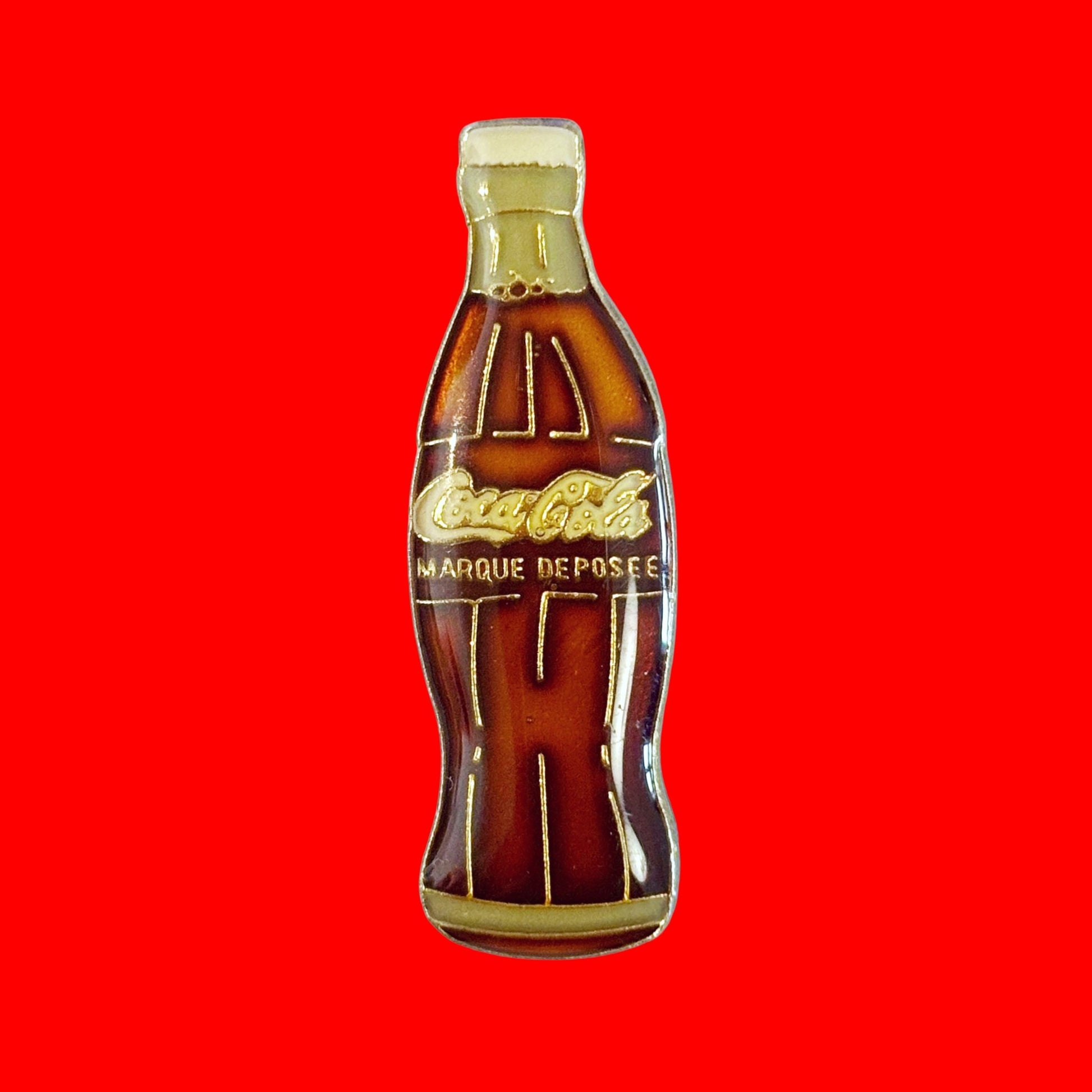 Coca Cola Bottle Enamel Pin (90s) - PopCultGang