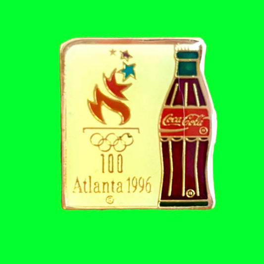 Coca Cola Olympic Games Atlanta Enamel Pin (1996) - PopCultGang