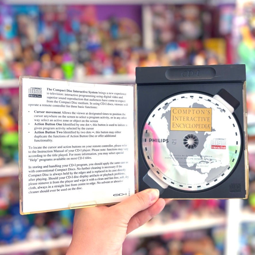 Compton's Interactive Encyclopedia (Phillips CD-I) - PopCultGang