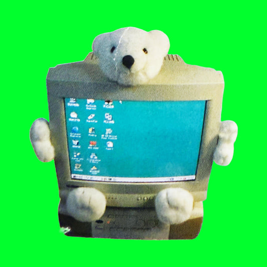 Computer Monitor Teddy Bear Cover - PopCultGang