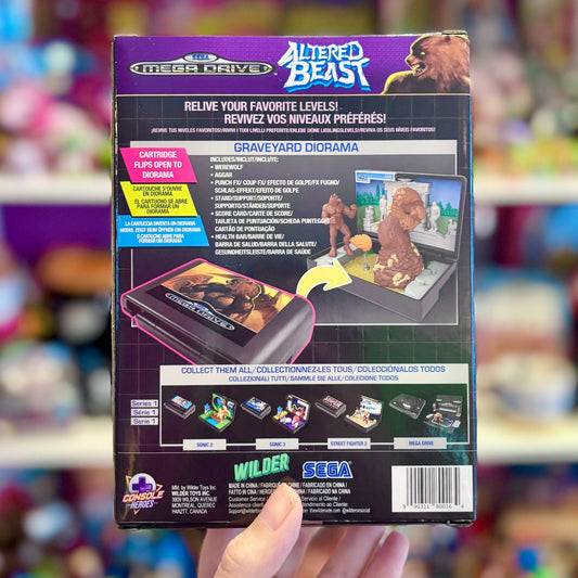 Console Heroes: Altered Beast Cartridge Diorama (Wilder Toys) - PopCultGang