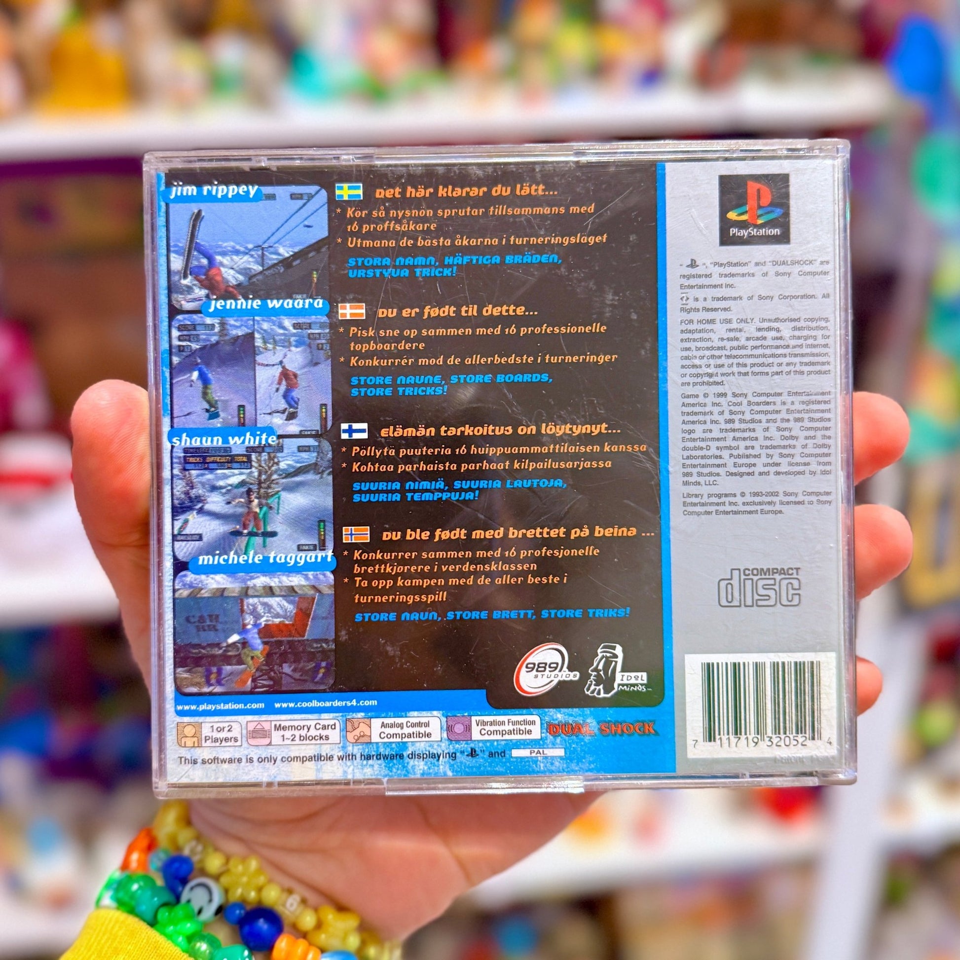Cool Boarders 4 (Platinum, PS1) - PopCultGang