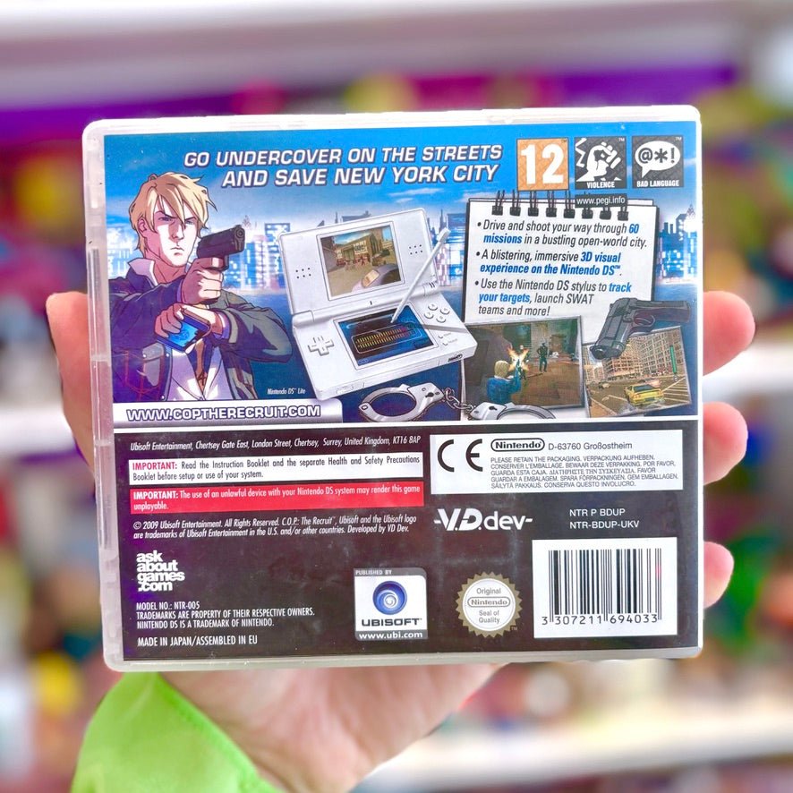 Cop: The Recruit (Nintendo DS) - PopCultGang