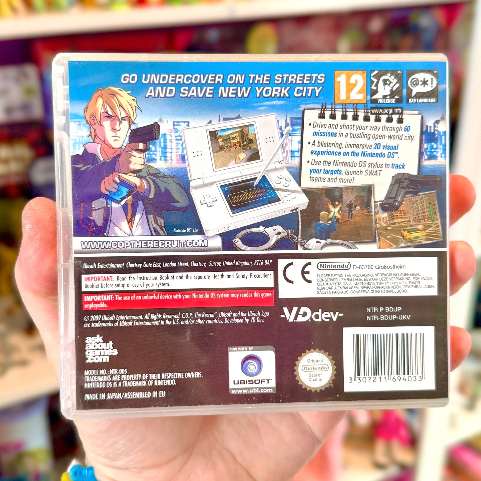 Cop: The Recruit (Nintendo DS) - PopCultGang